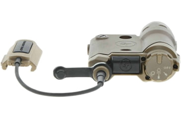 Image of Crimson Trace Rail Master Laser Sight & Tactical Light System, Green Laser Color/White Light, Universal Rail Mount, CMR-301 TAN