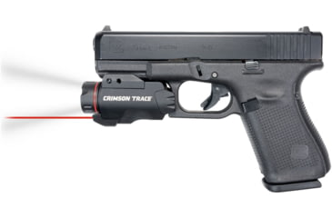Image of Crimson Trace CMR-207 Rail Master Pro Laser Sight &amp; Tactical Light System, Universal Rail Mount, Red Laser, Black, CMR-207