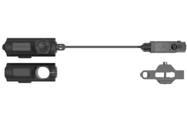 Image of Crimson Trace Rail Master Modular Tactical Laser, Green Beam, Black, 01-3000193
