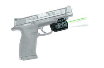 Image of Crimson Trace Rail Master Sight, Green Laser-LED, Hanging Box Package 191528
