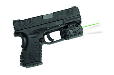 Image of Crimson Trace Rail Master Sight, Green Laser-LED, Hanging Box Package 191528