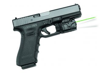 Image of Crimson Trace Rail Master Sight, Green Laser-LED, Hanging Box Package 191528