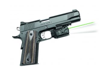 Image of Crimson Trace Rail Master Sight, Green Laser-LED, Hanging Box Package 191528