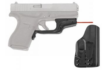 Image of Crimson Trace Red Laserguard for Glock 42 w/Blade Tech IWB Holster, LG-443-HBT-G42