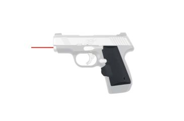 Image of Crimson Trace Red Laser Sight Lasergrips for Kimber EVO SP, Front Activation, Polymer, Black LG-410