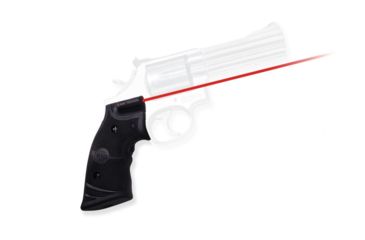 Image of USED Crimson Trace Rubber Handgun Lasergrip for S&amp;W K/L Frame, Round Butt, LG308, EDEMO1, Condition Parts Only/Salvage, Defective