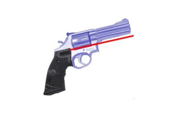 Image of Crimson Trace Rubber Handgun Lasergrip for S&amp;W K/L Frame Round Butt