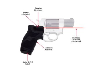Image of Crimson Trace Rubber Lasergrip for Taurus Small Frame, LG-385