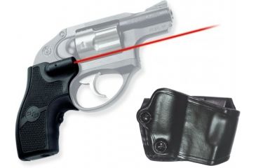 Image of Crimson Trace Ruger LCR Laser Sight, GOULD, Grip and Leather Holster Combo LG-411H GOULD