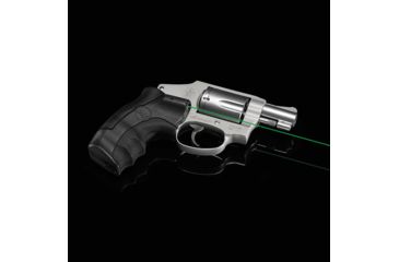 Image of Crimson Trace Smith and Wesson J-Frame Revolver Round Butt Lasergrip Green Laser Sight