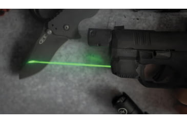 Image of Crimson Trace Springfield Hellcat CTC Laserguard Green Laser, Black, 01-01820