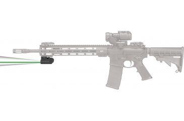Image of Crimson Trace Tactical Light for Picatinny or Similar Rail Equipped Long Guns with at least 2-3/4 in of rail length, 300 Lumen Green Laser, Black, CMR-300