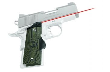 Image of Crimson Trace Master LaserGrip 1911 Compact Laser Sight, Green G10 LG-911