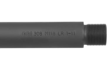 Image of Criterion Barrels 22in AR-10 Rifle Length Nitrided Gas System Barrel, .308 M118 LR, 1-11 Twist, Black, 1022S-HYR-N