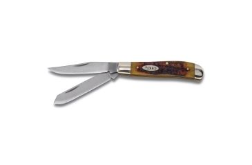 Image of CRKT Pocket Classic Knife-Trapper - 2.75in. Two Blades, Burnt Amber 6064