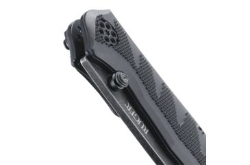 Image of CRKT ASSISTED OPENING LOCKING LINER-BLACK, Black and Gray, 3.5 R1202K