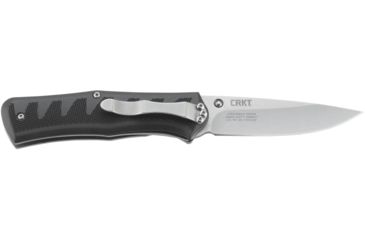 Image of CRKT ASSISTED OPENING LOCKING LINER, Crack Shot Compact, Black and Gray, 3.5 R1205