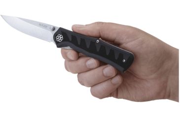 Image of CRKT ASSISTED OPENING LOCKING LINER, Crack Shot Compact, Black and Gray, 3.5 R1205