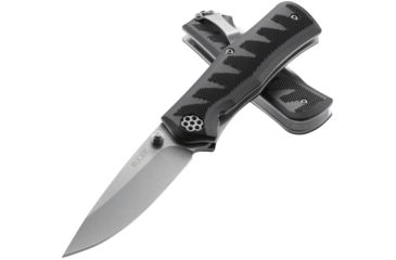 Image of CRKT ASSISTED OPENING LOCKING LINER, Crack Shot Compact, Black and Gray, 3.5 R1205
