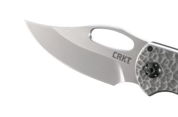Image of CRKT Chehalem, Designed By Eric Ochs in Sherwood, Folding Knife W/Frame Lock, 2.76in, Plain Edge, Satin Finish, Stainless Handle, 6540