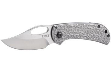 Image of CRKT Chehalem, Designed By Eric Ochs in Sherwood, Folding Knife W/Frame Lock, 2.76in, Plain Edge, Satin Finish, Stainless Handle, 6540