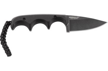 Image of CRKT Columbia River Folts Minimalist Drop Point Knife, Black 2384K