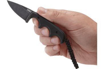 Image of CRKT Columbia River Folts Minimalist Drop Point Knife, Black 2384K