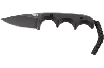 Image of CRKT Columbia River Folts Minimalist Drop Point Knife, Black 2384K