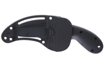 Image of CRKT Bear Claw 2.39in Fixed Blade Knife, AUS 8, Hawkbill, Black Glass-Reinforced Nylon, 2516K