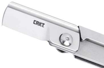 Image of CRKT Box Key Folding Knife, 1.24in, 12C27, Utility Blade, Stainless Steel Handle, 7118
