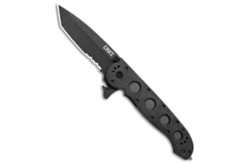 Image of Crkt CRKT Carson M16-14ZLEK Tanto Law Enforcement Knife 3.75&quot; Serr *DISC*, Black, AUS-8, adult, BHQ-222302