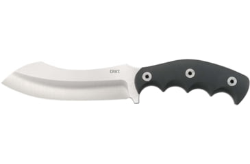 Image of CRKT Catchall Fixed Blade Knife, 5.51in, 8Cr13MoV, Sheepfoot, Black Glass-Reinforced Nylon w/Rubber Handle, 2866