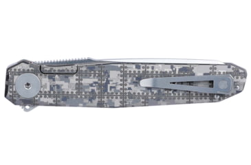 Image of CRKT Facet Rivet Folding Knife, 3.5in, M390, Drop Point Blade, Titanium Handle, K253TM390