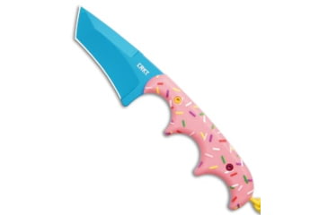 Image of Crkt CRKT Folts Minimalist Dessert WarriorR Tanto Neck Knife 2&quot; Blue, Pink, Stainless Steel, adult, BHQ-207041