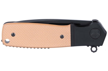 Image of CRKT Homefront Compact Folding Knife, 2.91in, 1.4116 Stainless Steel Blade, Drop Point Blade, Brown G10 Handle, K245BKP