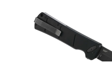 Image of CRKT Inazuma No Ken Deadbolt Folding Knife, 3.64in, D2 Tool Steel Blade, Spear Point Blade, Aluminum Handle Black, 2908