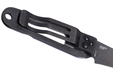 Image of CRKT Kiss Folding Knife, 2.28in, VG10 Stainless Steel, Drop Point Blade, Black Handle, 5500KN