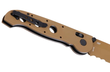 Image of CRKT M16?14XD Folding Knife, 3.97in, D2 Tool Steel Blade, Drop Point Blade, Tan G10 Handle, M16-14XD