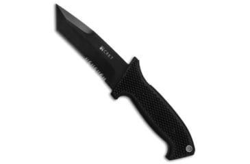 Image of Crkt CRKT M60-14NK SOTFB Fixed Blade Knife Tanto 4.38" Black Serr, Black, AUS-8, adult, BHQ-49727
