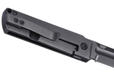 Image of CRKT MinimalX Folding Knife, 2.19in, 12C27, Drop Point Blade, Black Chrome G10 Handle, 5915K