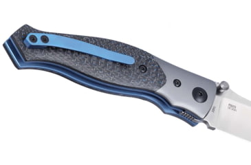 Image of CRKT Obverse Folding Knife, 3.36in, 8Cr13MoV Stainless Steel Blade, Drop Point Blade, Carbon Fiber G10 Handle, 7482