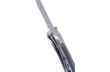 Image of CRKT Orochi Folding Knife, 3.53in, 14C28N, Drop Point Blade, Gray/Blue G10 Handle, 5680