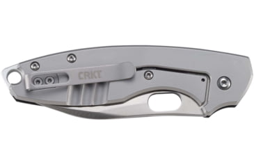 Image of CRKT Pilar III Folding Knife, 2.97in, 8Cr13MoV, Sheepsfoot Blade, Black G10 Handle, 5317
