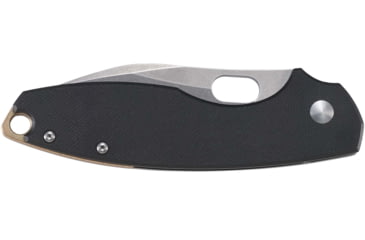 Image of CRKT Pilar III Folding Knife, 2.97in, D2 Tool Steel Blade, Sheepsfoot Blade, Silver G10 Handle, 5317D2