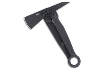 Image of CRKT Provoke x Kinematic Morphing Pocket Axe/Hatchet, Black, Stainless Steel, Black Handle, Black/Black, 9.00 inch, BHQ-211924
