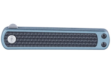 Image of CRKT Pup Folding Knife, 2.09in, 8Cr13MoV Stainless Steel Blade, Drop Point Blade, Gray G10 Handle, 7070