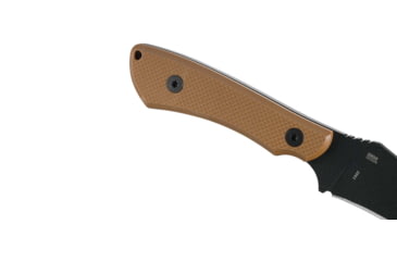Image of CRKT Ramadi Fixed Blade Knife, 4.37in, SK5 Carbon Steel Blade, Drop Point Blade, Brown Micarta Handle, 2083