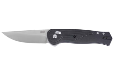 Image of CRKT Sero Folding Knife, 3.02in, D2 Tool Steel Blade, Drop Point Blade, Gray/Black G10 Handle, 7170