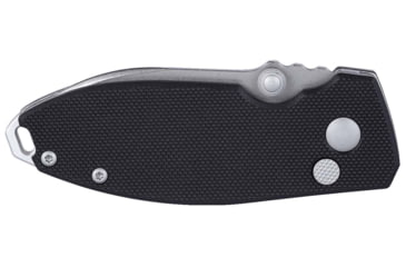 Image of CRKT Squid Button Lock Folding Knife, 2.27in, D2, Drop Point Blade, Black G10 Handle, 2474