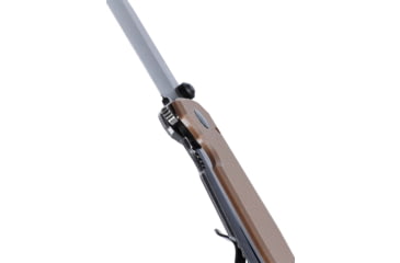 Image of CRKT Squid XM Assisted Opening Folding Knife, 2.95in, D2, Drop Point, Brown G10 Handle, 2495B